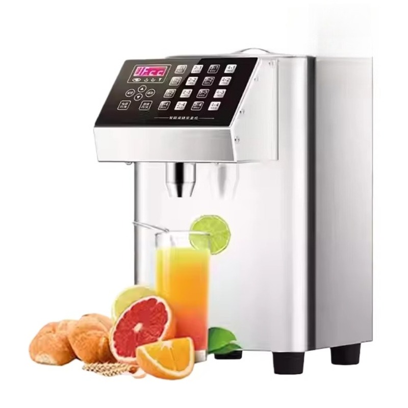 Coffee Tea Sugar - Kommerzieller automatischer Zuckersirup-Spender mit 16 Tasten,