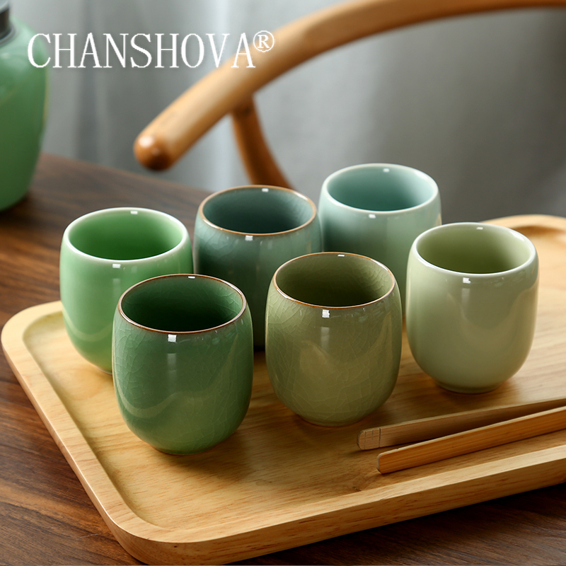 Xbloom Coffee Tea - CHANSHOVA-Teetassen-Set aus Porzellan, traditioneller chinesischer Stil,