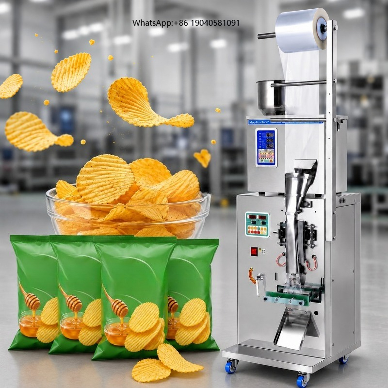 Coffee Tea Sugar - Multifunktionale automatische vertikale VFFS-Verpackungsmaschine mit Stickstoffspülung