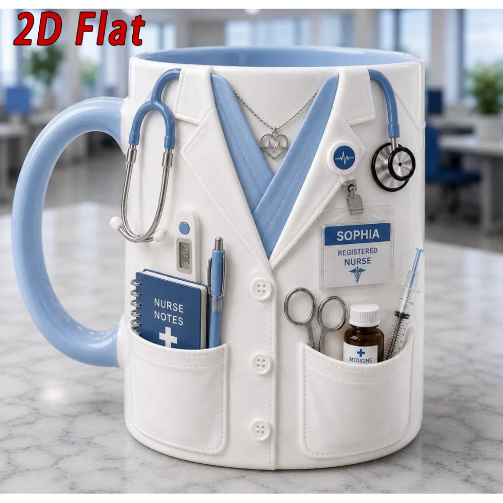 Personalisierte Krankenschwest – Coffee Tea Name Bewertung und Preis