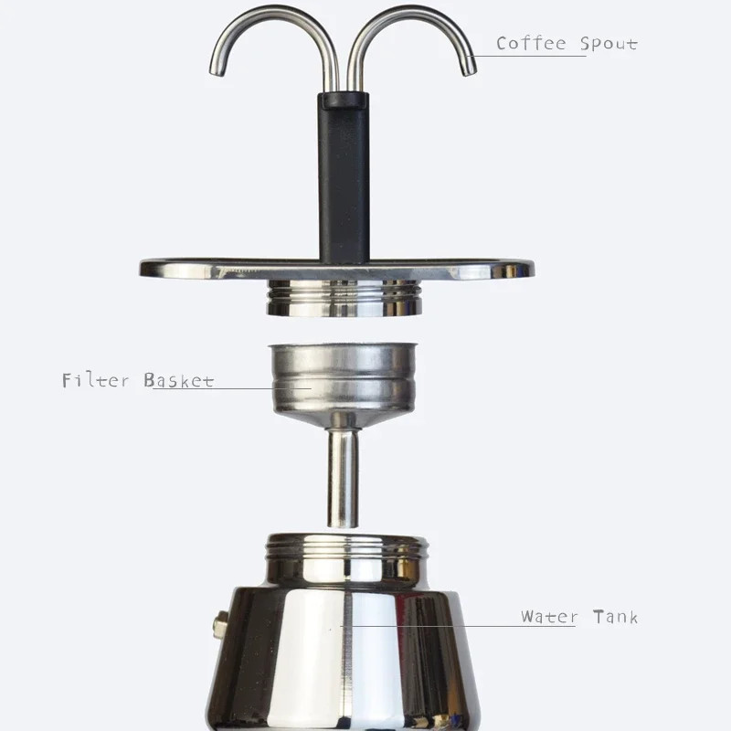 200 ml Mini Moka Topf Doppel R – Moka Pot Stove Bewertung und Preis