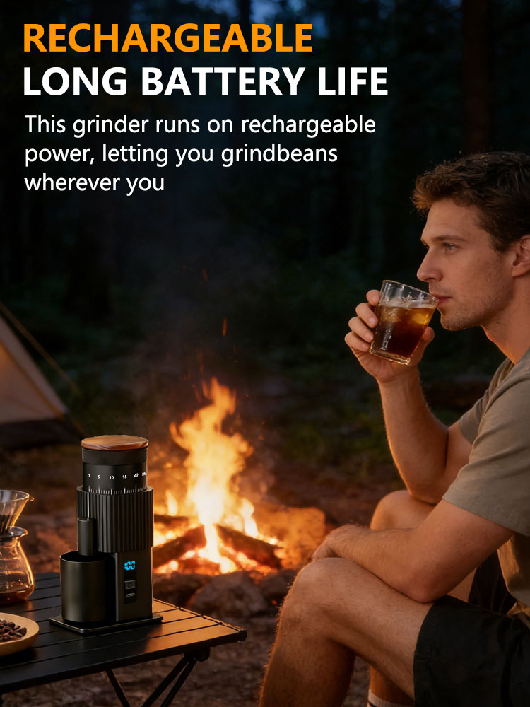 Tragbare Elektrische Kaffeemüh – Burr Hand Grinder Bewertung und Preis