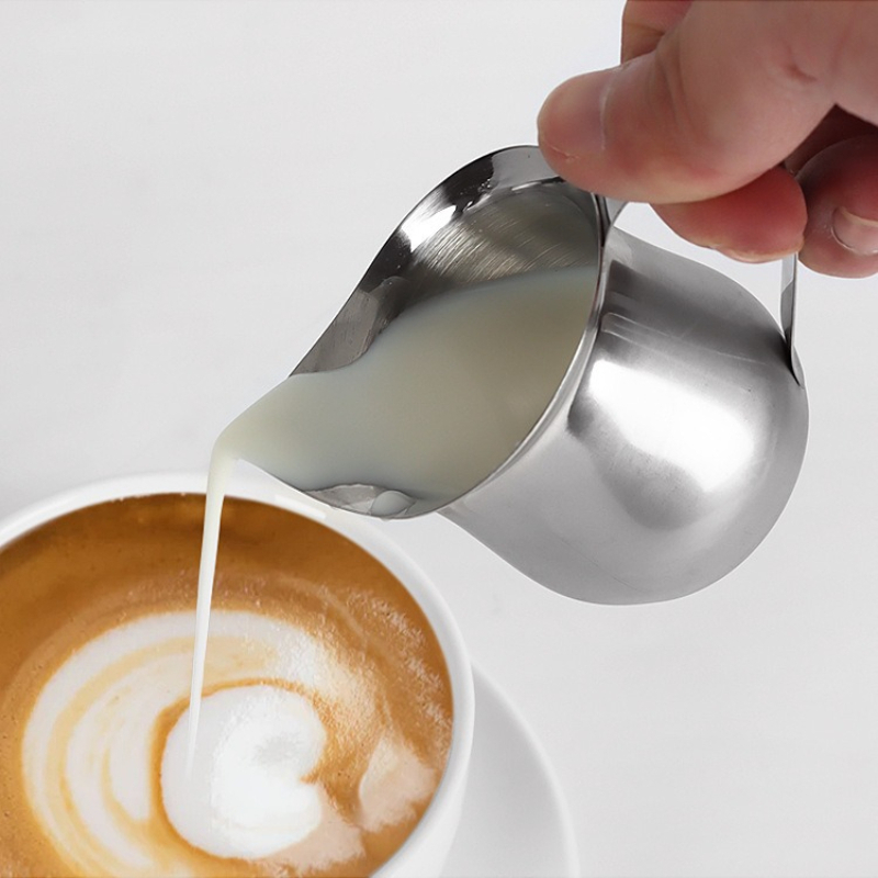2/3/5/7oz Kaffee-Milchaufschäu – Barista Milk Jug Bewertung und Preis