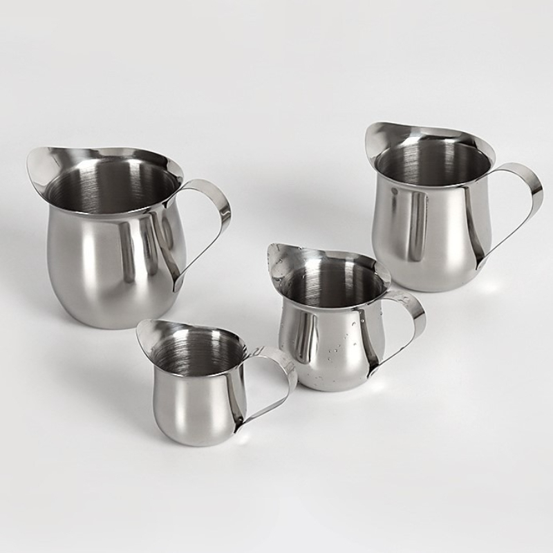 2/3/5/7oz Kaffee-Milchaufschäu – Barista Milk Jug Bewertung und Preis