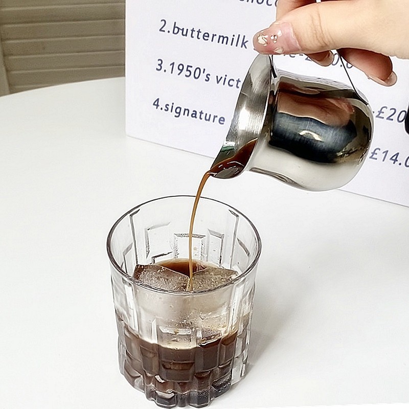 2/3/5/7oz Kaffee-Milchaufschäu – Barista Milk Jug Bewertung und Preis