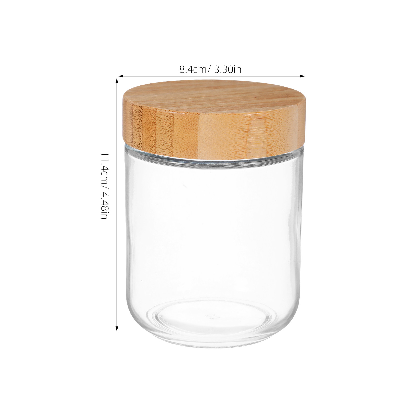 4 Stück robuste Glasbehälter m – Coffee Tea Sugar Bewertung und Preis