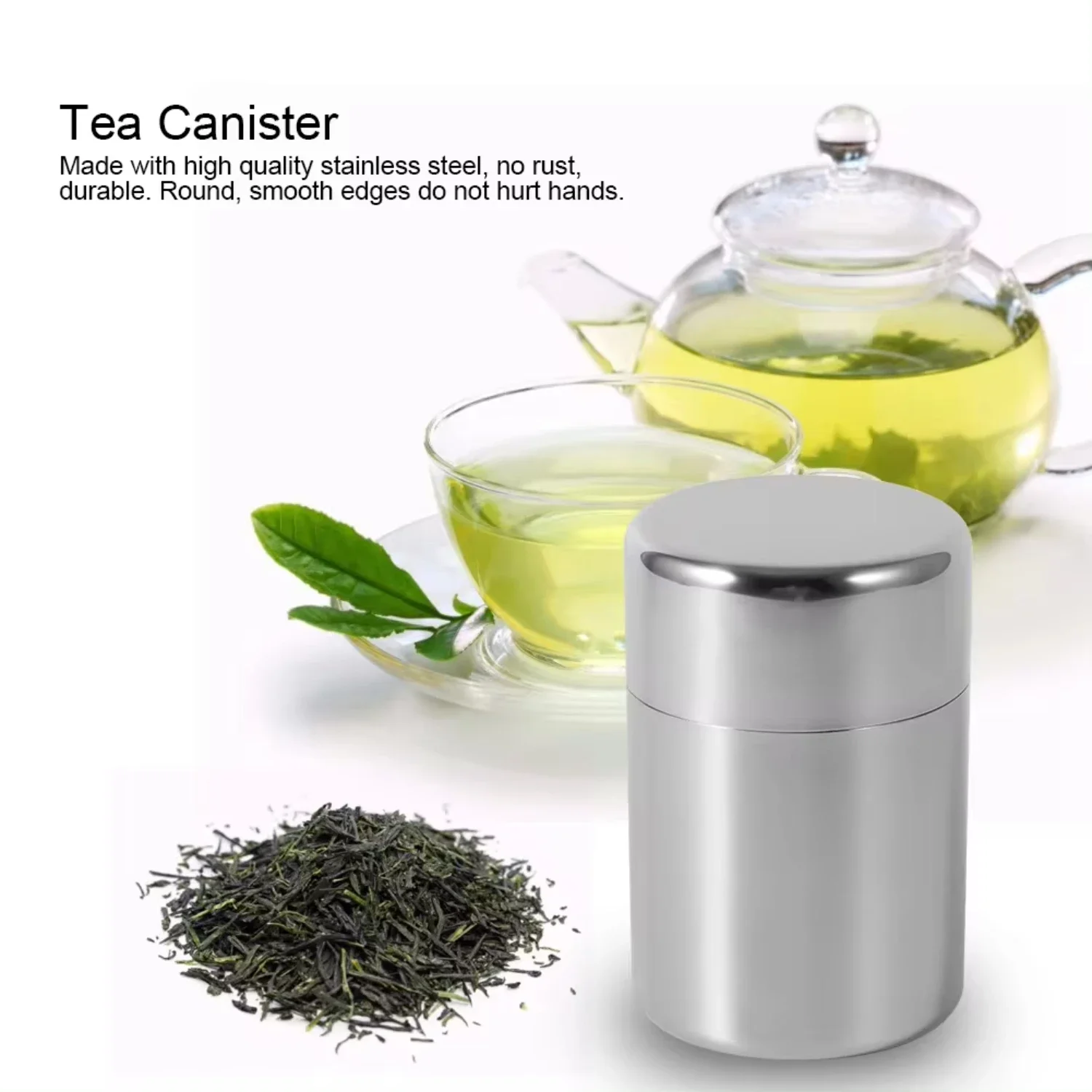 Teeblatten-Dosen aus Edelstahl – Coffee Tea Sugar Bewertung und Preis