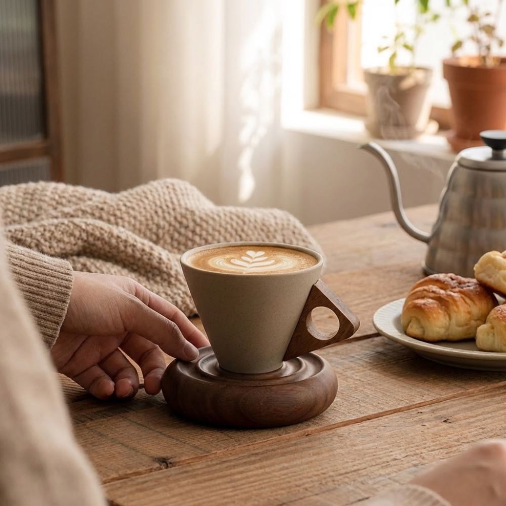 Grobe Keramik-Dreieckstasse im – Xbloom Coffee Tea Bewertung und Preis